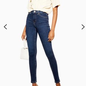 Topshop indigo Jamie jeans